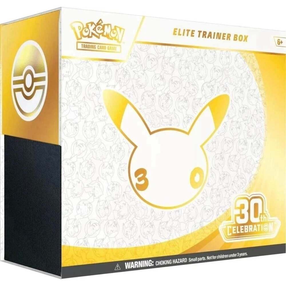 Pokemon 30th Celebration Elite Trainer Box